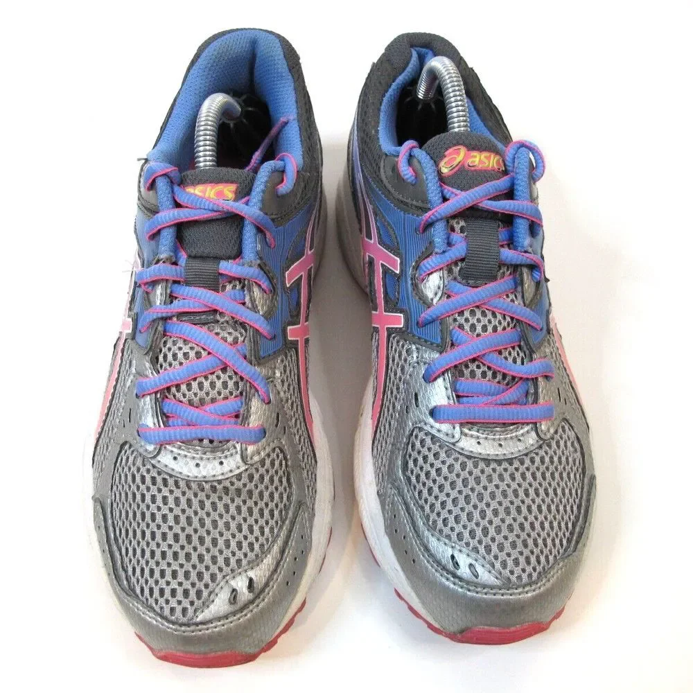 Asics Gel Contend 2 Women's Size 8.5 Running‎ Shoes Sneakers Pink Purple Silver
